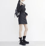 Lanxi Slit Halterneck T-Shirt