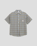 No.108 PARAGRAPH SHORT SLEEVE PLAID SHIRT