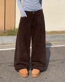 Camping Wide Winter Brushed Cotton Pants