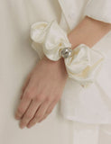 Plump Twist Satin Scrunchie