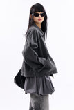 Scaddan pigment zip-up work jacket