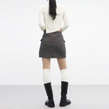 Flip round middle boots