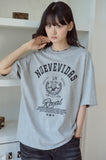Crown Cat Short Sleeve Tee