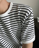 Neo stripe half knit
