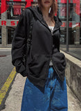 Moldy Spray Damage Hoodie Zip-Up