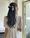 Billind Flower Ribbon Hairpin