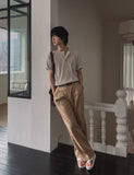 Wins ST Half Henley Neck Tee