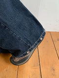 Zidue cut denim wide pants