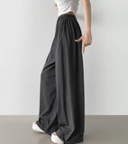Two-way String Rustling Nylon Span Balloon Wide Banding Pants
