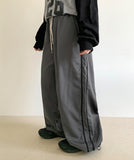 Letto Line Piping Nylon Banding Pants