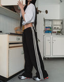 Cable Leather Trackline Corduroy Pants