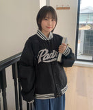 [unisex] Toemin Nylon Over Varsity Jumper