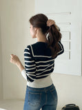 Pony Sailor Stripe Knit