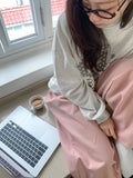 Rohini Dot Printing Sweatshirt