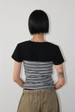 STRAP SHIRRING TOP