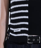 Stripe Knit Muffler