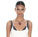Acrylic Heart Necklace