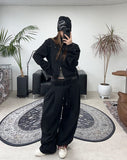 Tupel Rivet Crop Zip-Up