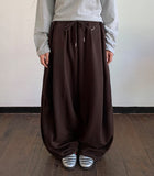 [Unisex] Crete Keyring Banding Balloon Wide Pants