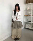 Mora Off-Shoulder Hood Sweatshirt
