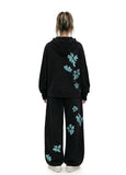 STILL FLOWER Training Wide Pants