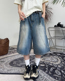 Randy Wave Bermuda Denim Pants