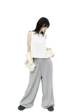 WIDE COTTON JOGGER PT