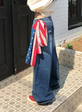 FLAG EMBO LONG SCARF