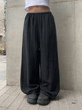 Ether Summer Linen Banding Wide Long Pants