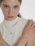 Essence Silver (W) Luxe Full Pave Ring M