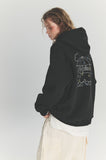 HATE RAIN Embroidered Hoodie