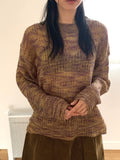 Hazel Mix Color Round Knit
