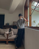 Leah Curved Cotton Pants