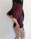 Dales Roll-up Three Quarter T-shirt