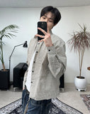 Tinead Crop Check Shirt