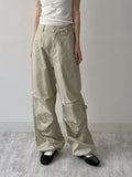 [unisex] Parachute Banding Wide Pants
