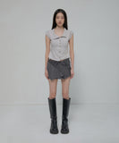 Paneled Half Shirts