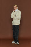 Finder True Bullium Embroidery Brushed Sweatshirt