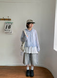 Gochen Carpenter Denim Bermuda Pants