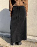 Rubin Corduroy Brushed Long Skirt