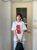 Milforce Tomato Printing Short Sleeve Tee