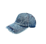 Stone Washed Damage Ball Cap