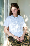 Glitter Heart CROP Short Sleeve T