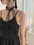 Chews Chiffon Tiered Flare Sleeveless Mini One Piece