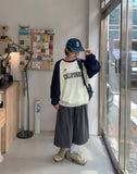 [Unisex] Kehiro Pigment Banding Bermuda Pants