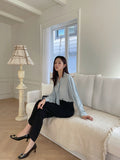 Riel Pleated Tie Blouse