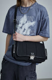 SIDE POCKET BUCKLE CROSS BAG