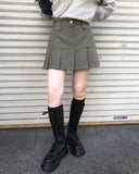Bens Pleated Mini Skirt Pants