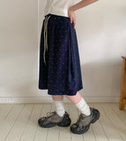Dalson Banding Dot Bermuda Pants