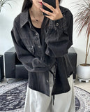 Nellos Western Denim Shirt